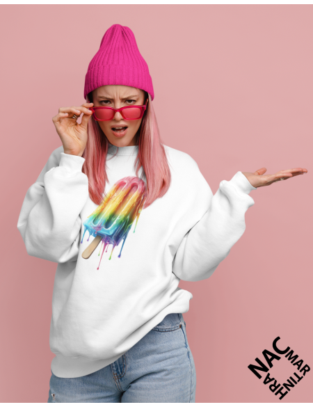 Unisex sweatshirt - I'm already running white size 3XL