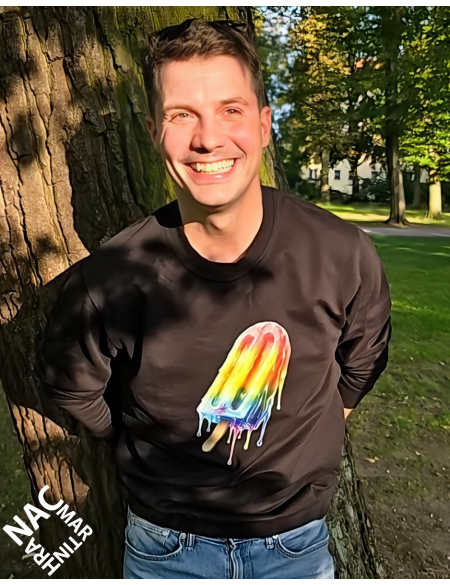 Unisex sweatshirt - I'm already running white