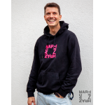 Unisex Černá Mikina nech mě v klidu