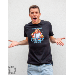 Men's T-shirt - Crazy Fans white