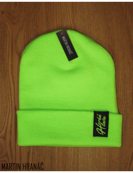 Pletený kulich Horká hlava limetková