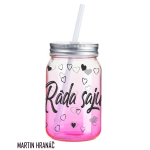 Glass with straw - I like to suck
