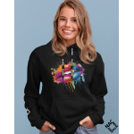 Černá unisex mikina - Polib mi! vel. M